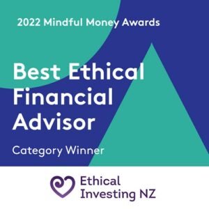 Winner, 2022 Mindful Money Best Ethical Financial Adviser